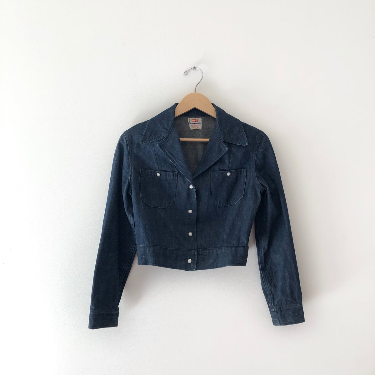 50's Levi's BIG E Pearl Snap Denim Jacket – Unearth Vintage