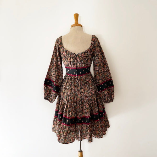 SOLD 70’s Mindy Malone Bohemian Dress